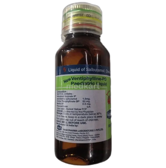 ventiphylline pd syrup 60 ml